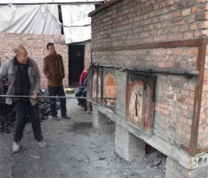 egg tray brick dryer