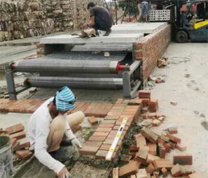 pulp molding brick dryer
