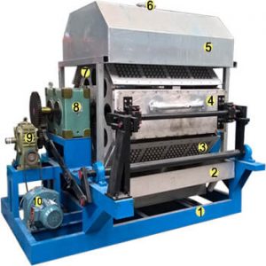pulp molding machine-rotary